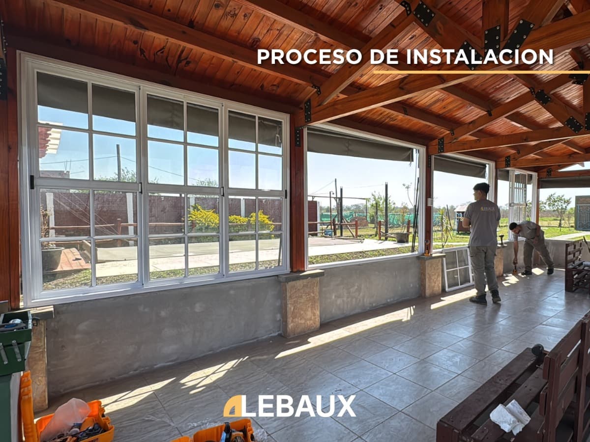 Cerramiento de quincho, vista 4