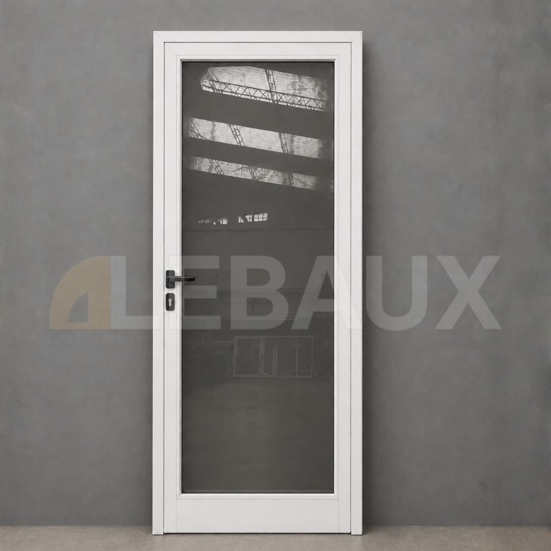 Puerta simple vidrio entero Modena